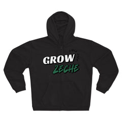 Grow Zeche Community Unisex Kapuzen-Sweatshirt mit Reißverschluss – Dein Wohlfühl-Begleiter für jede Gelegenheit
