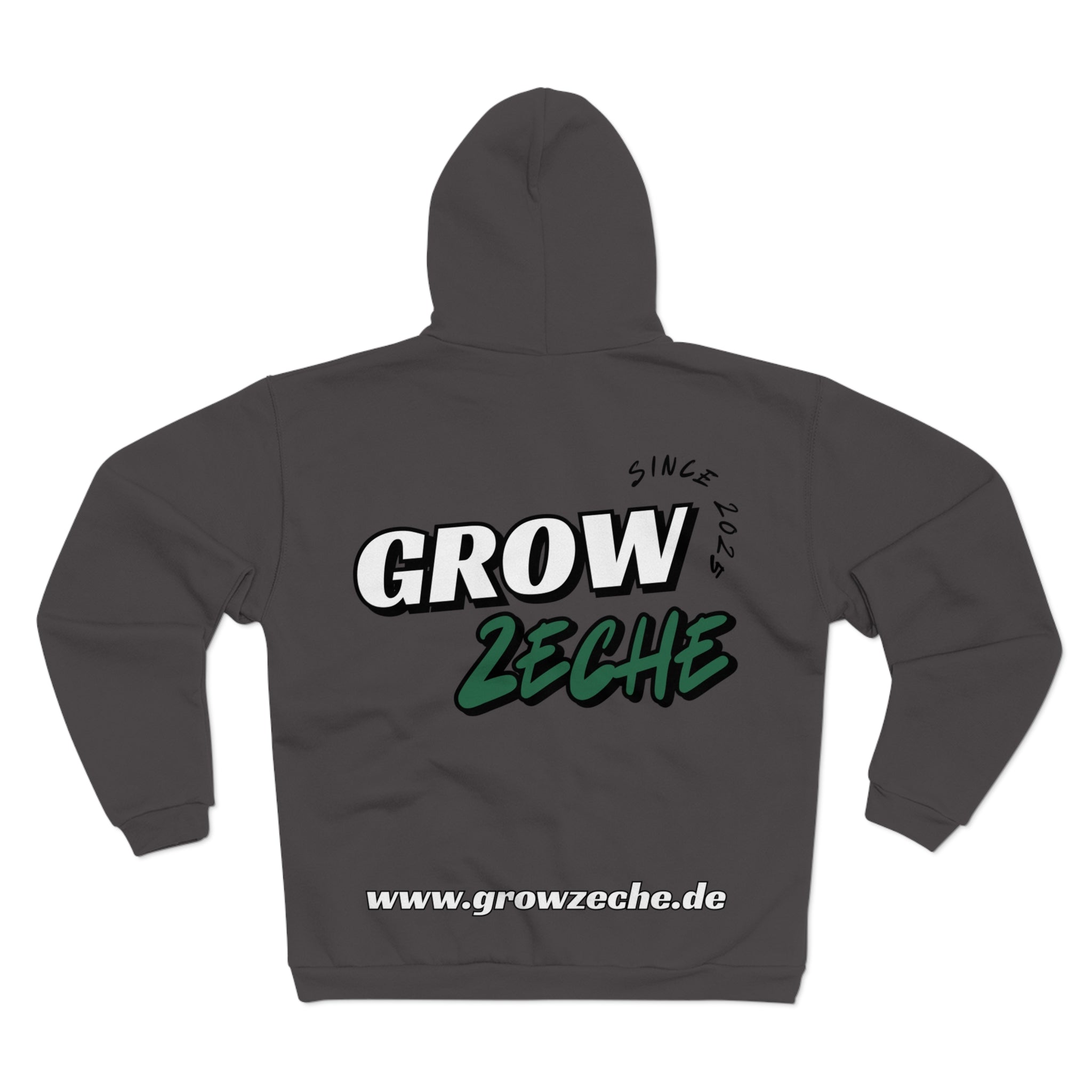 Grow Zeche Community Unisex Kapuzen-Sweatshirt mit Reißverschluss – Dein Wohlfühl-Begleiter für jede Gelegenheit