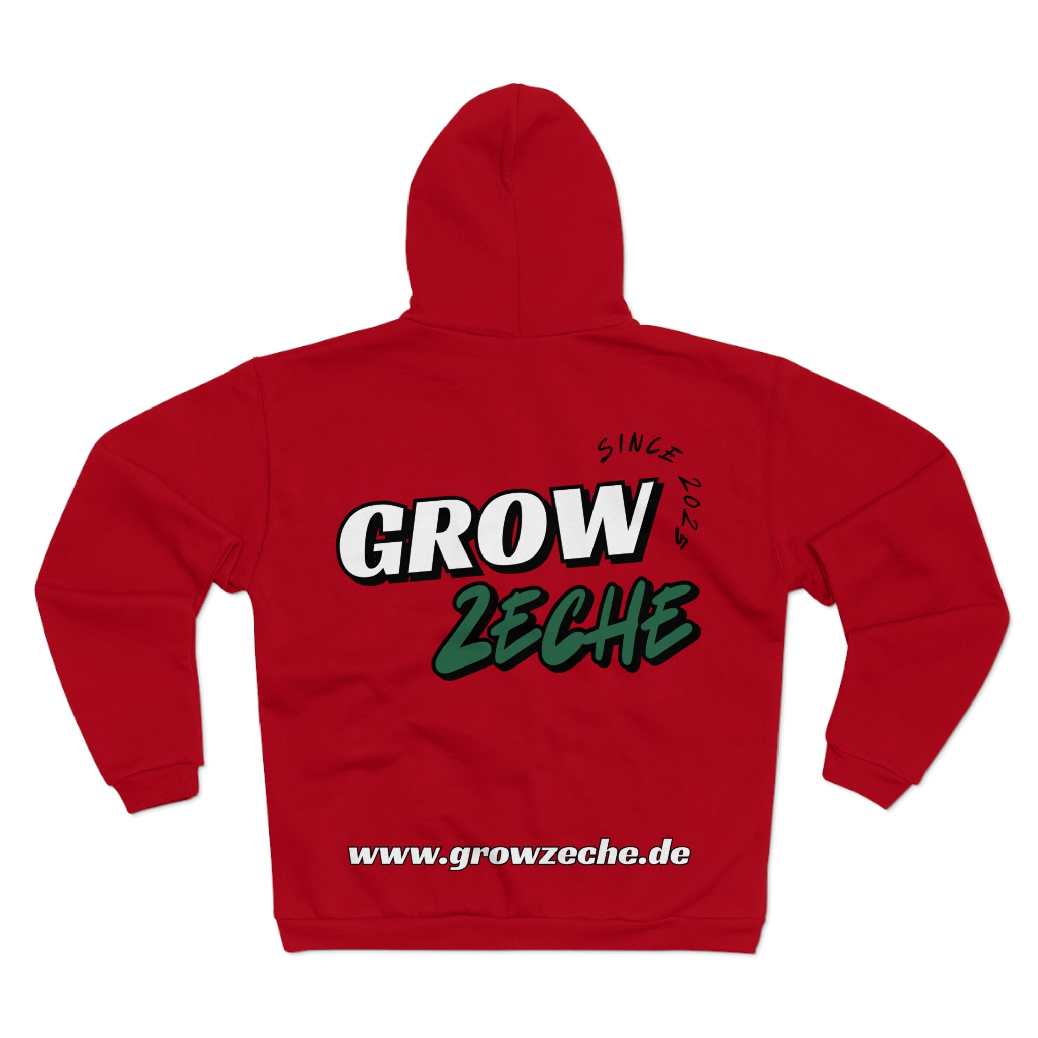 Grow Zeche Community Unisex Kapuzen-Sweatshirt mit Reißverschluss – Dein Wohlfühl-Begleiter für jede Gelegenheit