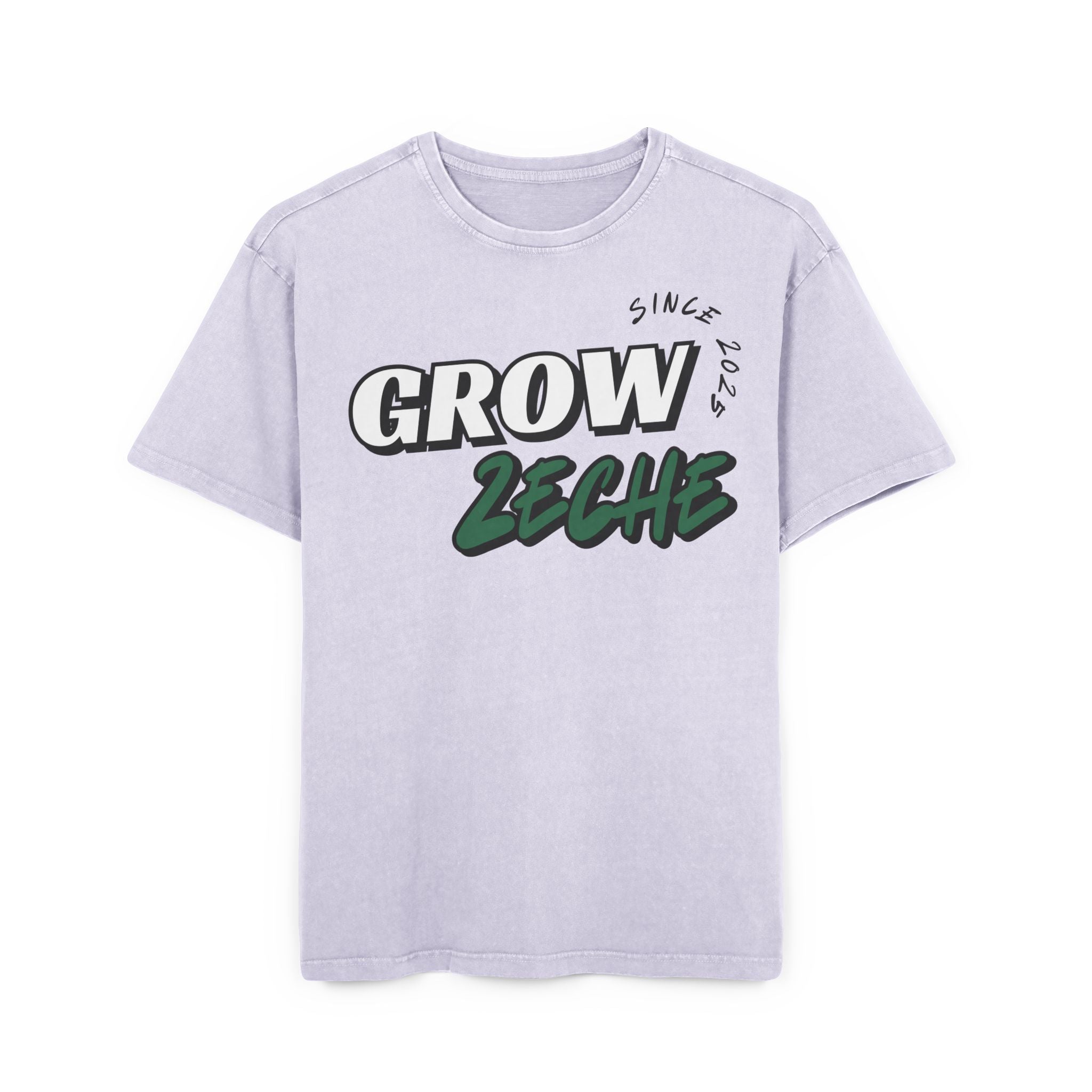 Grow Zeche Community Acid Wash Oversize T-Shirt – Dein Statement für Komfort und Style
