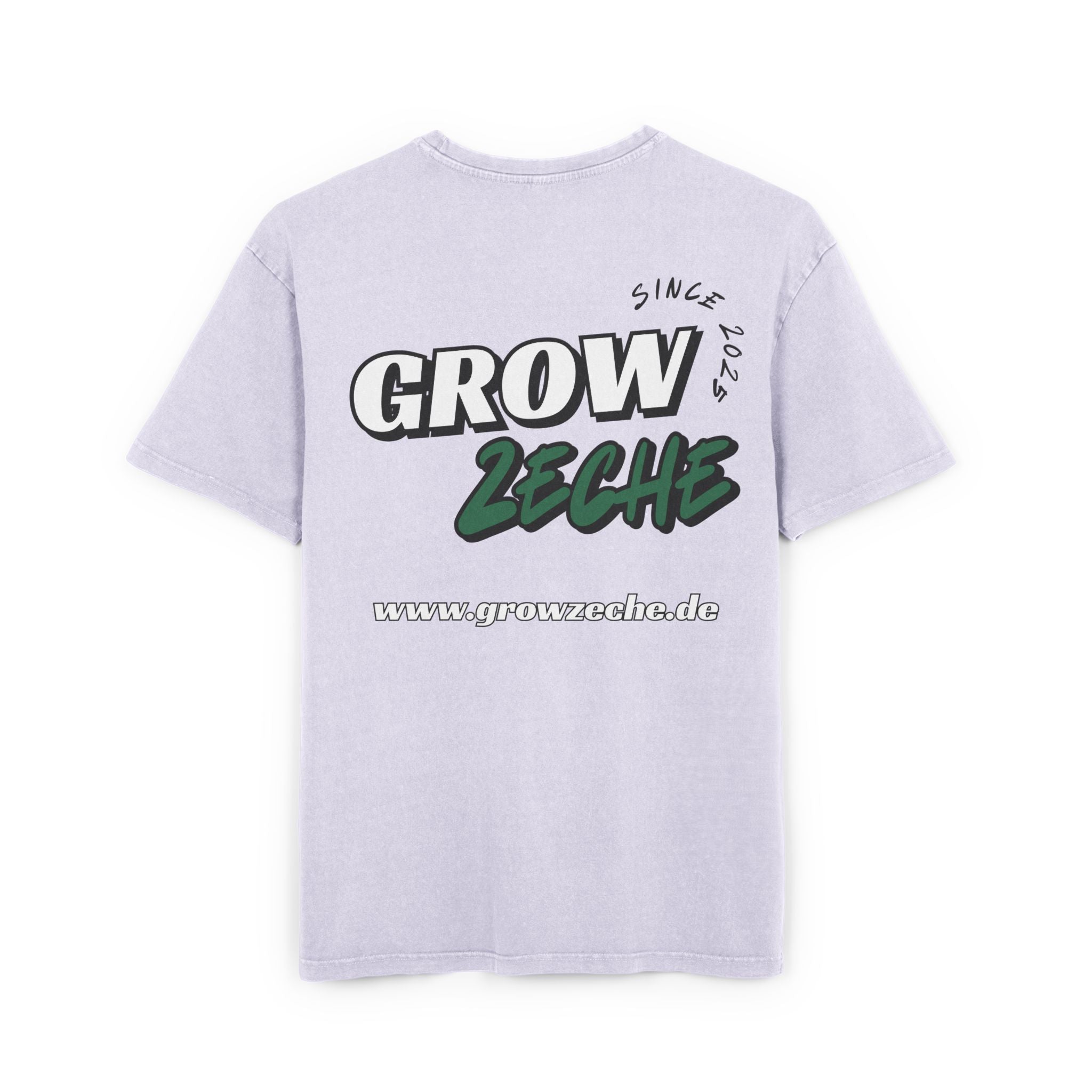 Grow Zeche Community Acid Wash Oversize T-Shirt – Dein Statement für Komfort und Style
