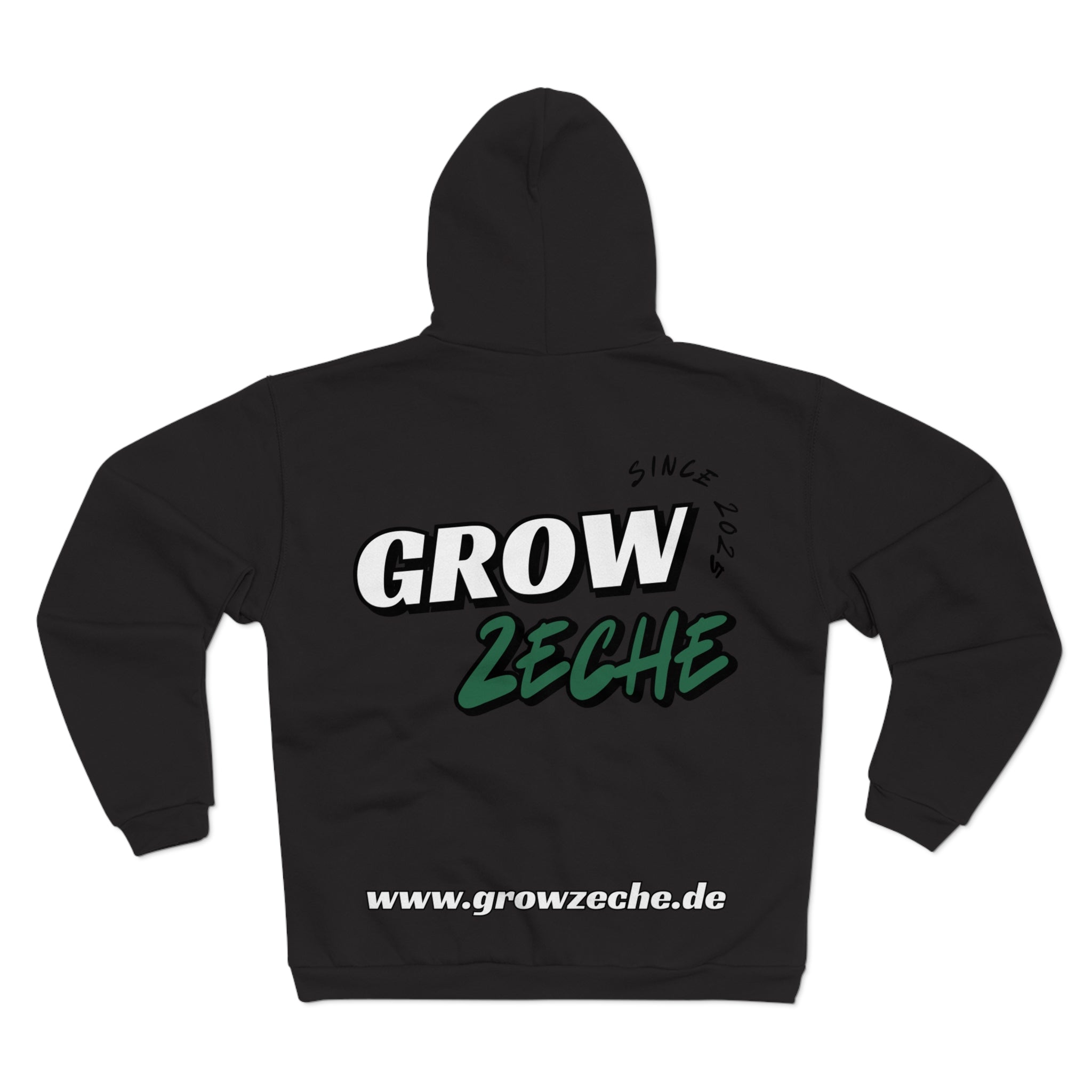 Grow Zeche Community Unisex Kapuzen-Sweatshirt mit Reißverschluss – Dein Wohlfühl-Begleiter für jede Gelegenheit